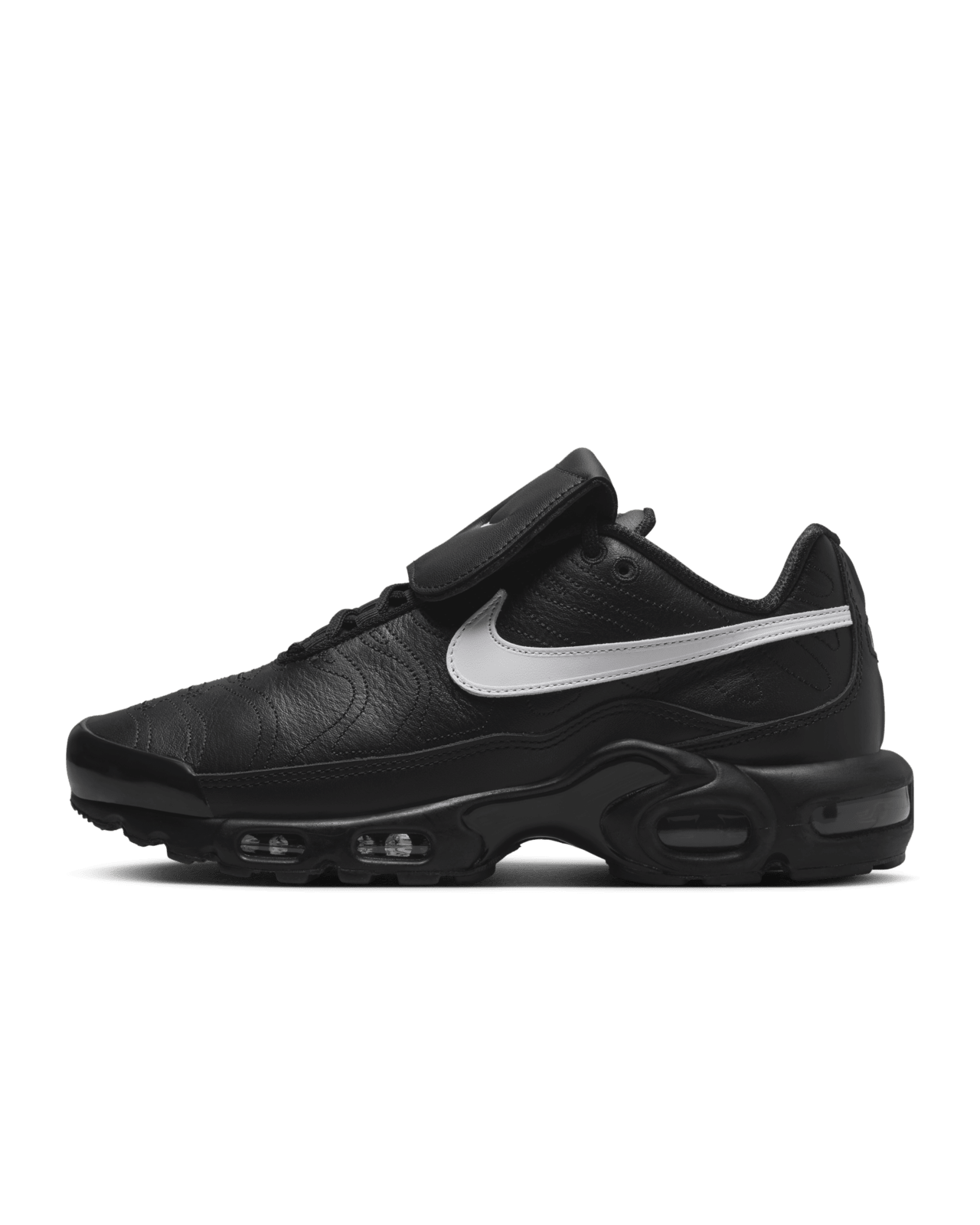 Nike Air Max Plus Tiempo / TNPO Black White (Women’s, 2024) — Black / White · Tiempo / TNPO Black White — Women’s (2024)